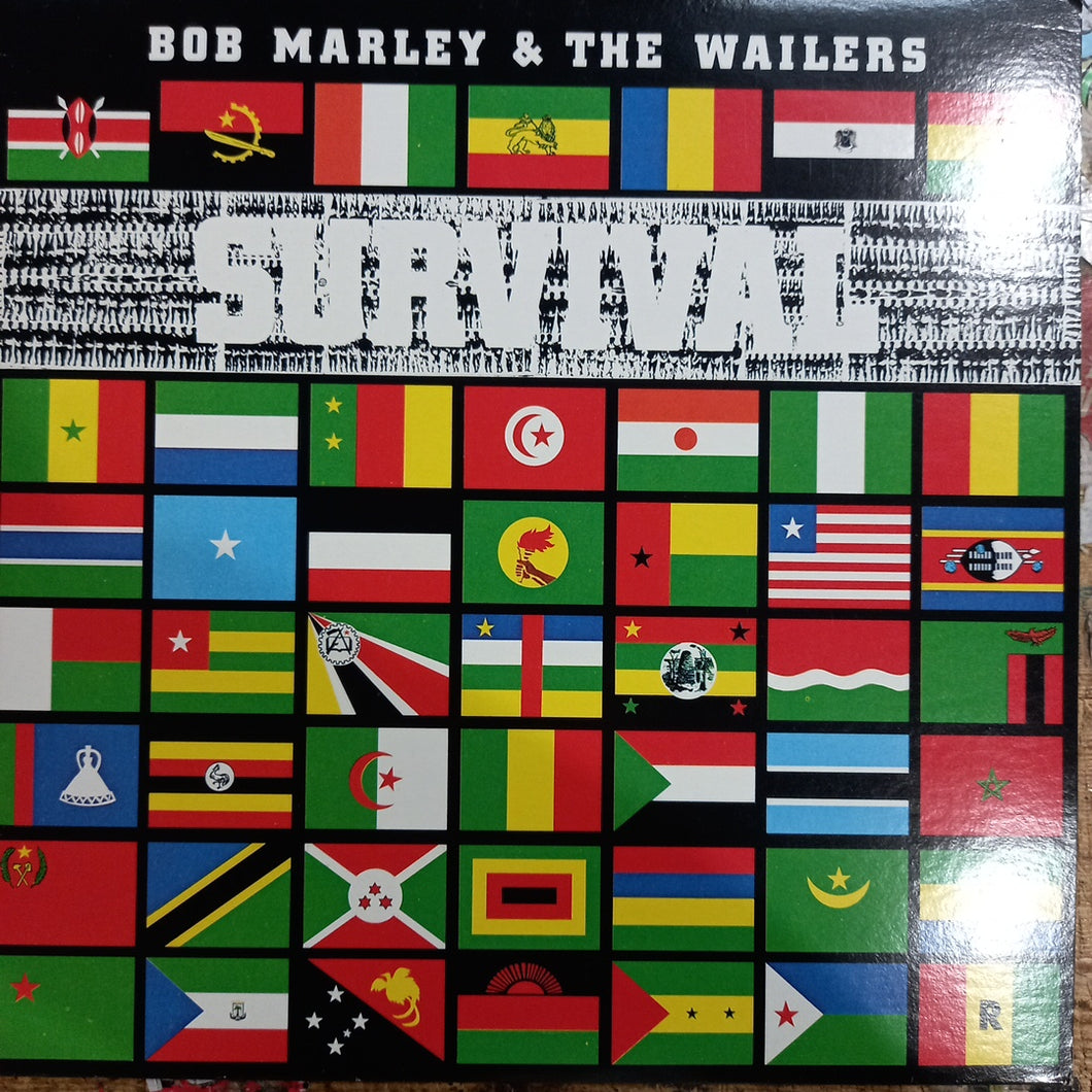 BOB MARLEY AND THE WAILERS - SURVIVAL (USED VINYL 1979 U.S. M- M-)