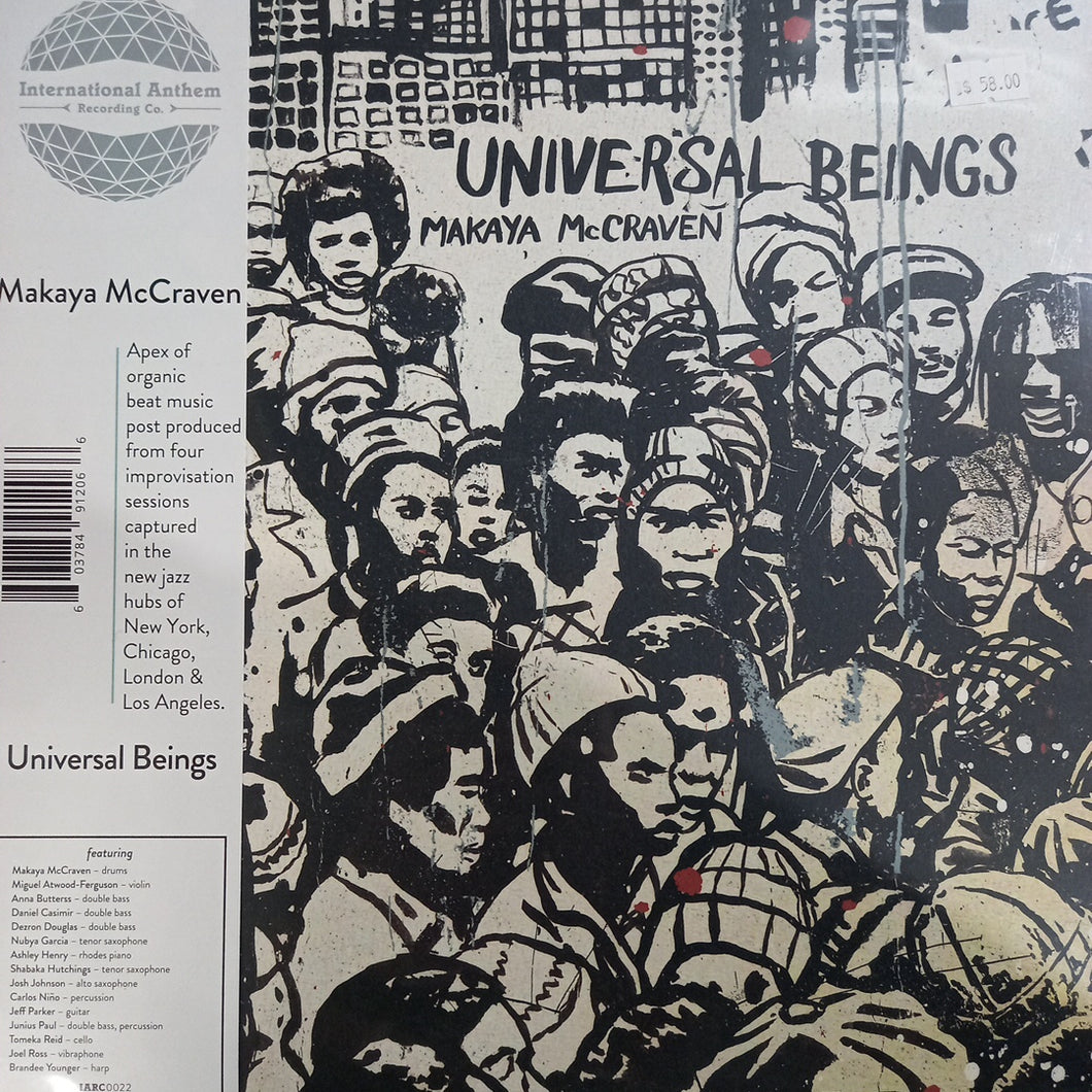MAYAKA MCCRAVEN - UNIVERSAL BEINGS VINYL