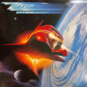 ZZ TOP - AFTERBURNER (USED VINYL 1985 M- EX)