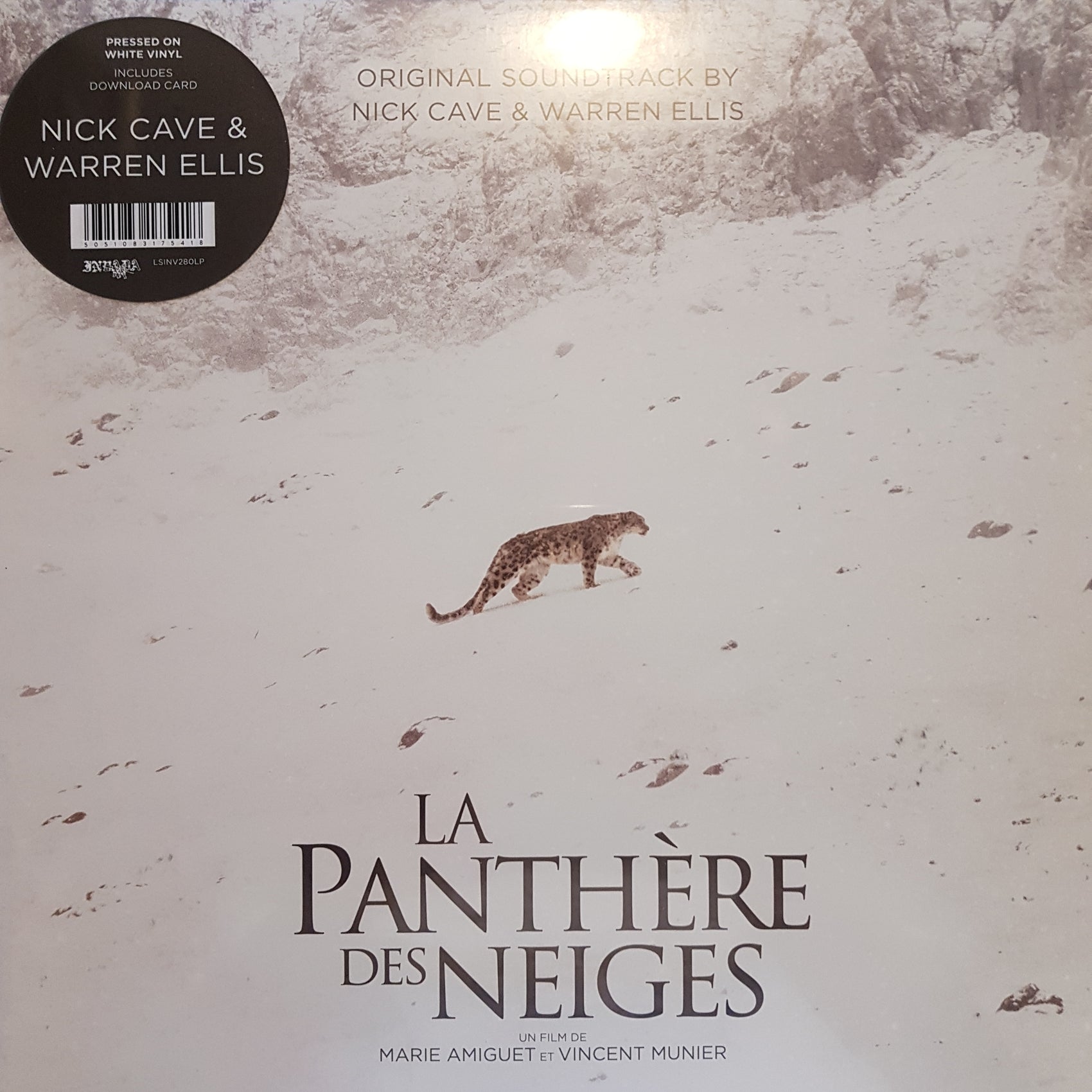 NICK CAVE & WARREN ELLIS - LA PANTHERE DES NEIGES O.S.T. (WHITE COLOURED) VINYL