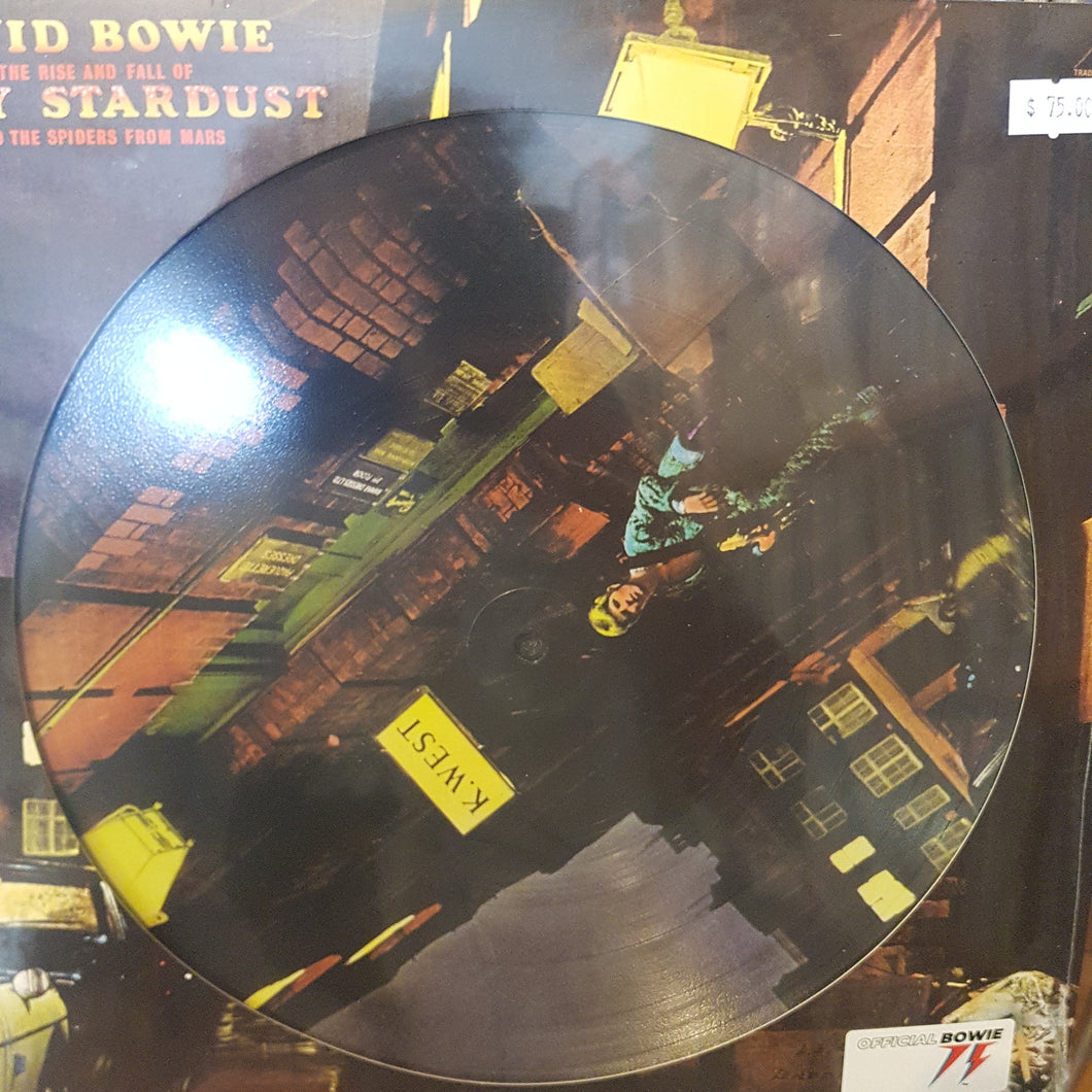 DAVID BOWIE - THE RISE & FALL OF ZIGGY STARDUST & THE SPIDERS FROM MARS (PIC DISC) VINYL