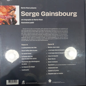 SERGE GAINSBOURG - UNE BANDE DESSINEE ET UN VINYLE 16 TITRES VINYL