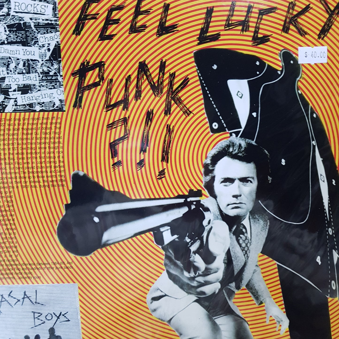 VARIOUS ARTISTS - FEEL LUCKY PUNK?!! VINYL