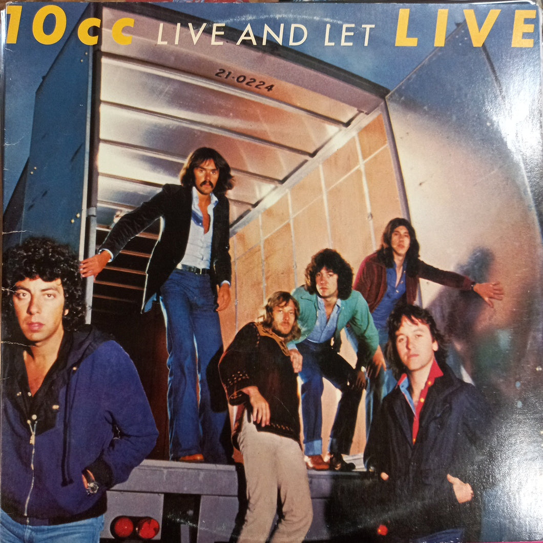 10CC - LIVE AND LET LIVE (USED VINYL 1977 AUS 2LP M- EX)