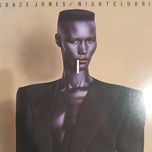 GRACE JONES - NIGHT CLUBBING (USED VINYL 2009 EURO M-/EX+)