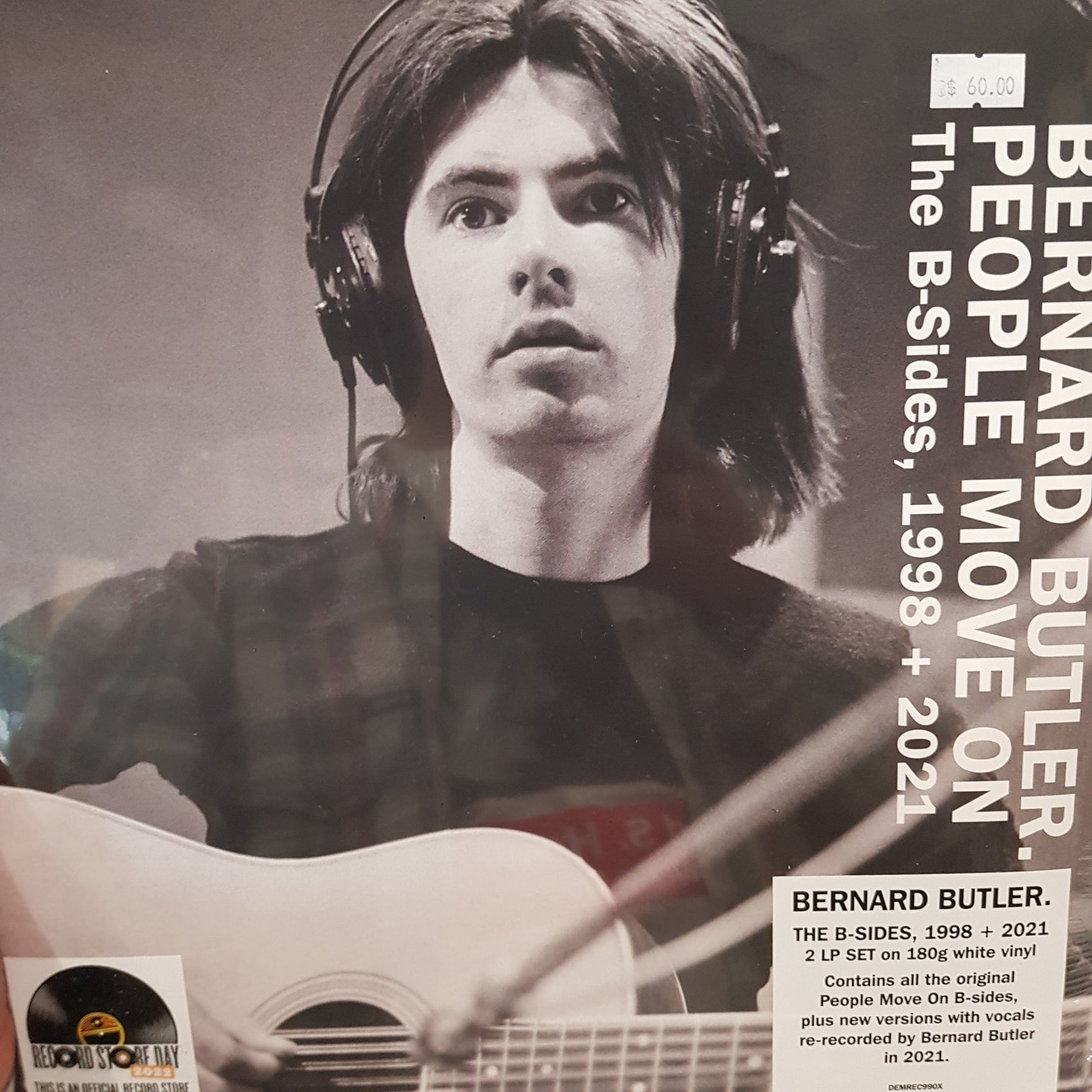 BERNARD BUTLER - THE B SIDES (WHITE COLOURED) (2LP) RSD 2022