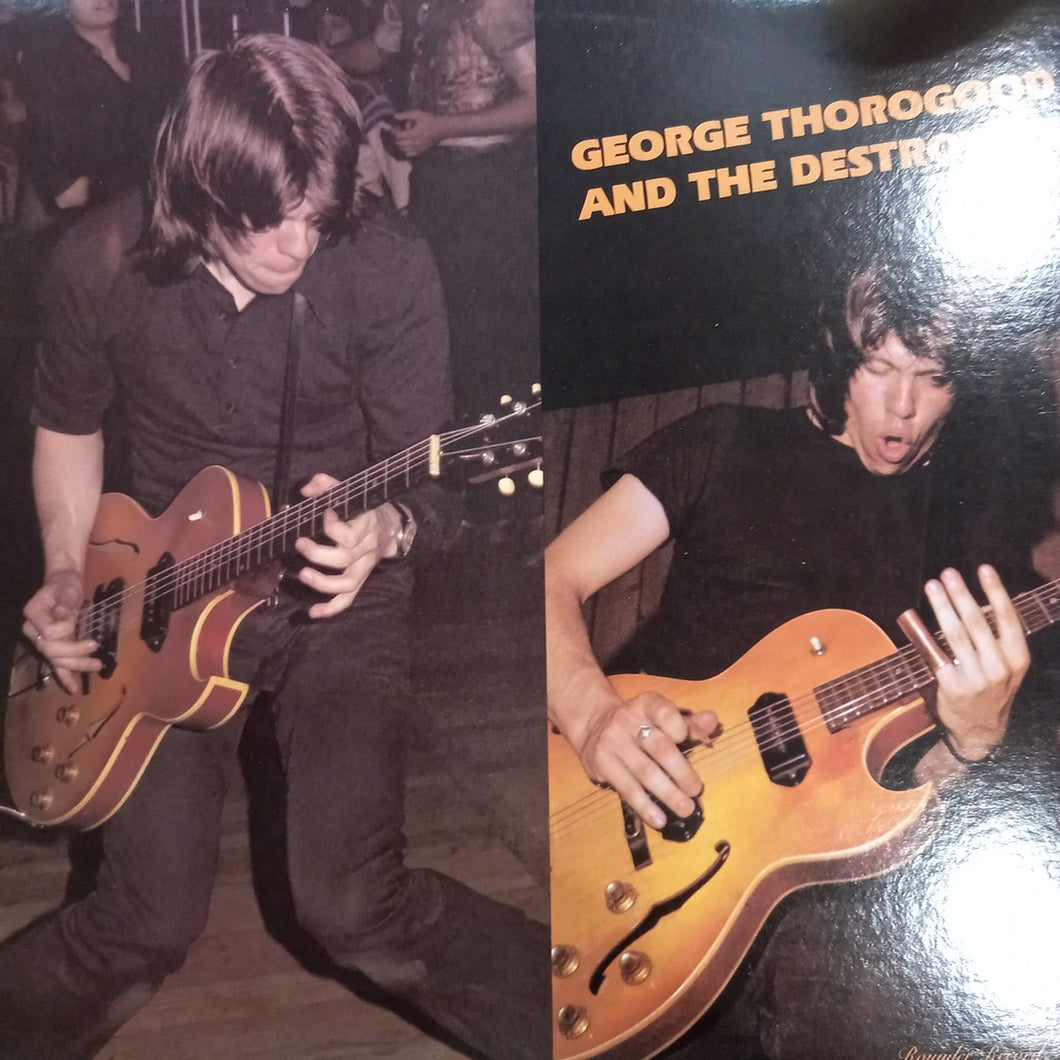GEORGE THOROGOOD AND THE DESTROYERS - SELF TITLED (USED VINYL 1977 U.S. FIRST PRESSING M- M-)
