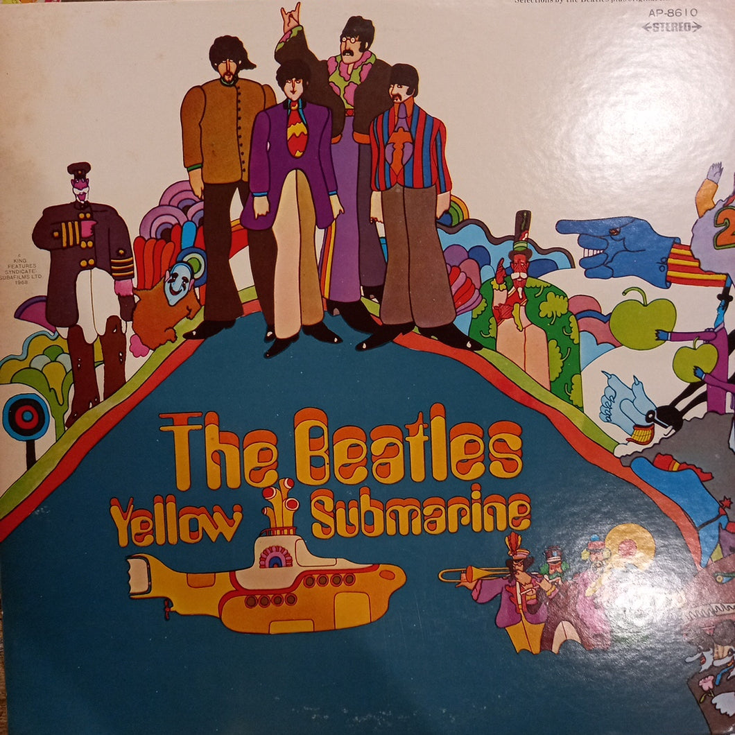 BEATLES - YELLOW SUBMARINE (USED VINYL 1973 JAPAN M- EX)