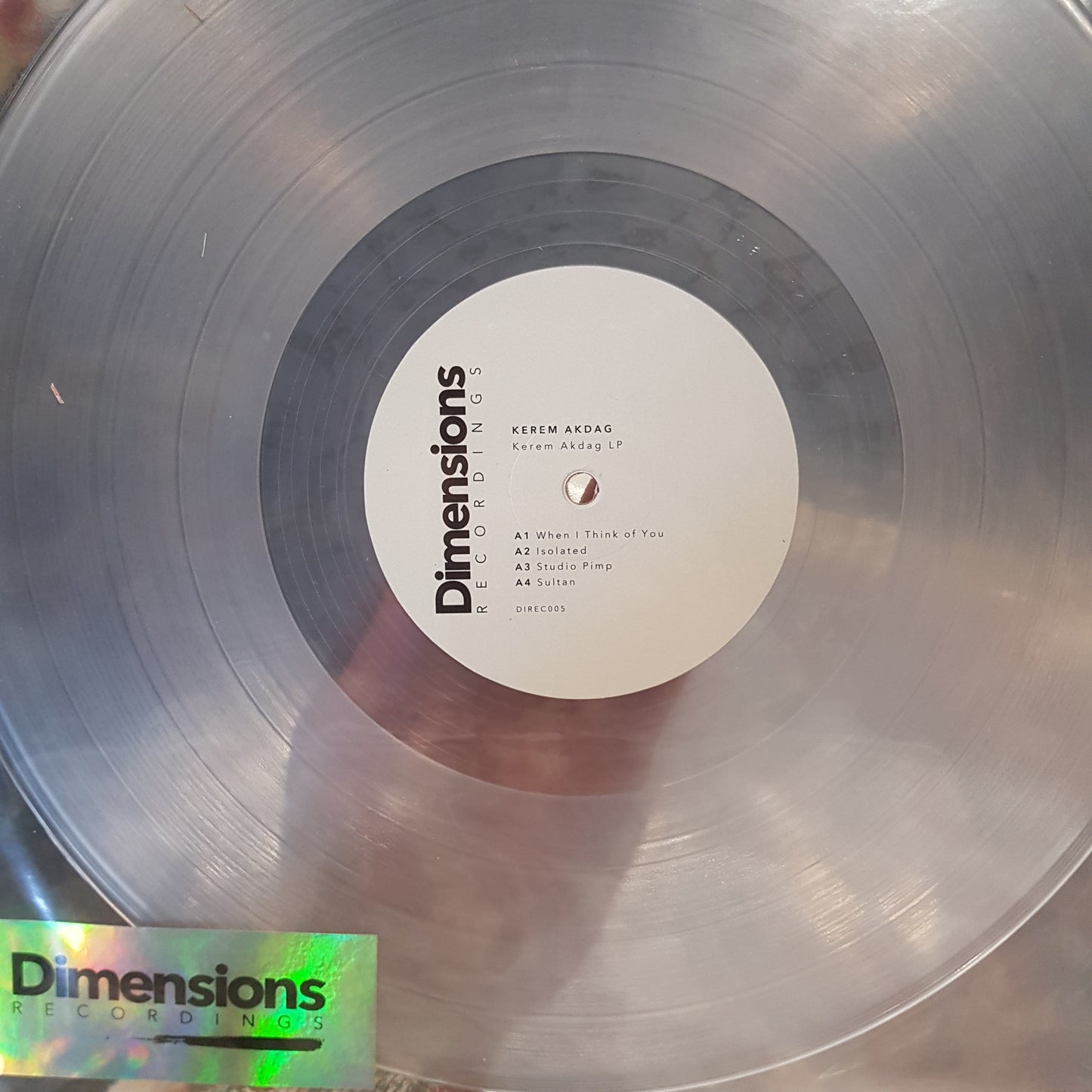 KEREM AKDAG - SELF TITLED (CLEAR VINYL) VINYL