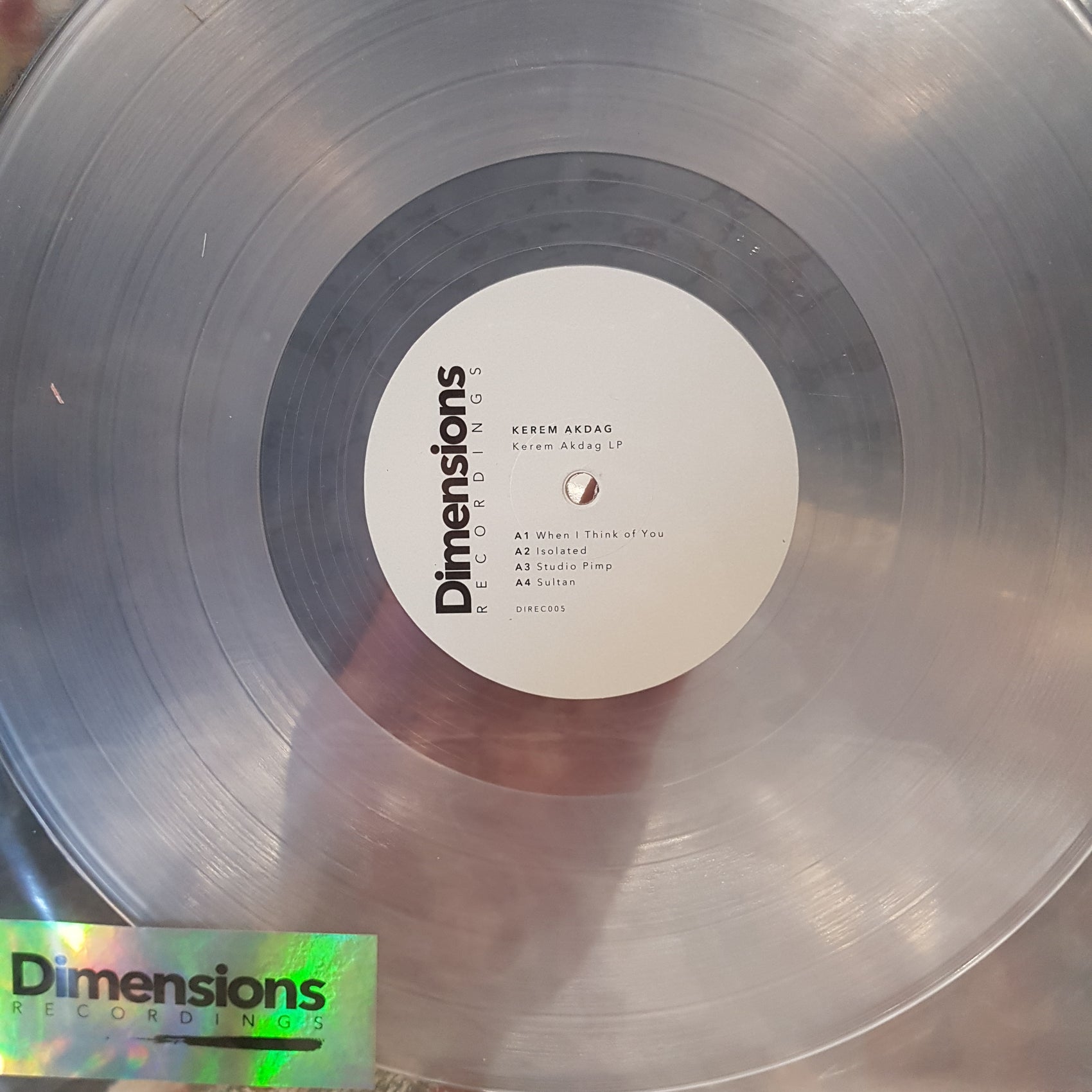 KEREM AKDAG - SELF TITLED (CLEAR VINYL) VINYL
