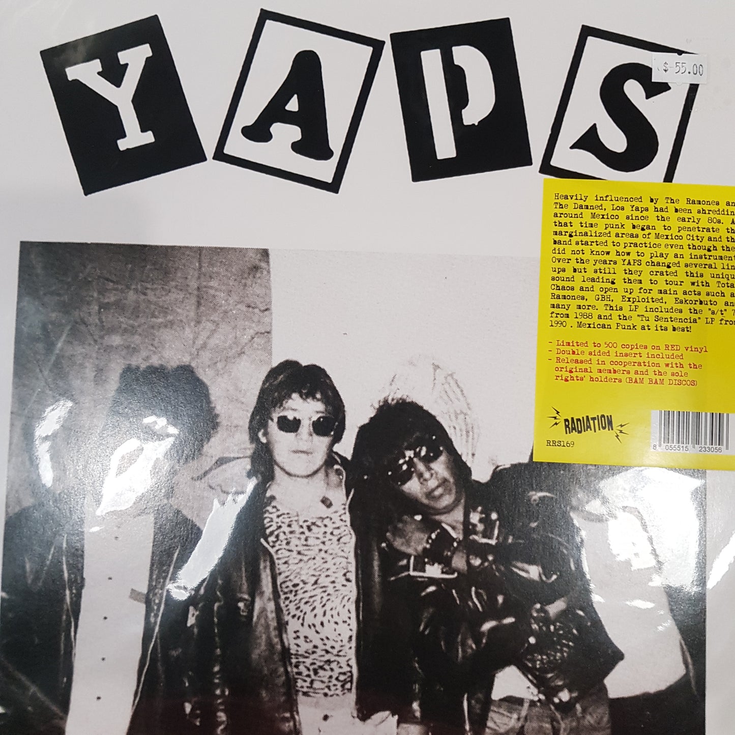 YAPS - SELF TITLED (RED COLOURED) VINYL