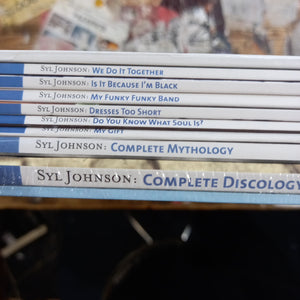 SYL JOHNSON - COMPLETE MYTHOLOGY 6xLP 3xCD BOX SET