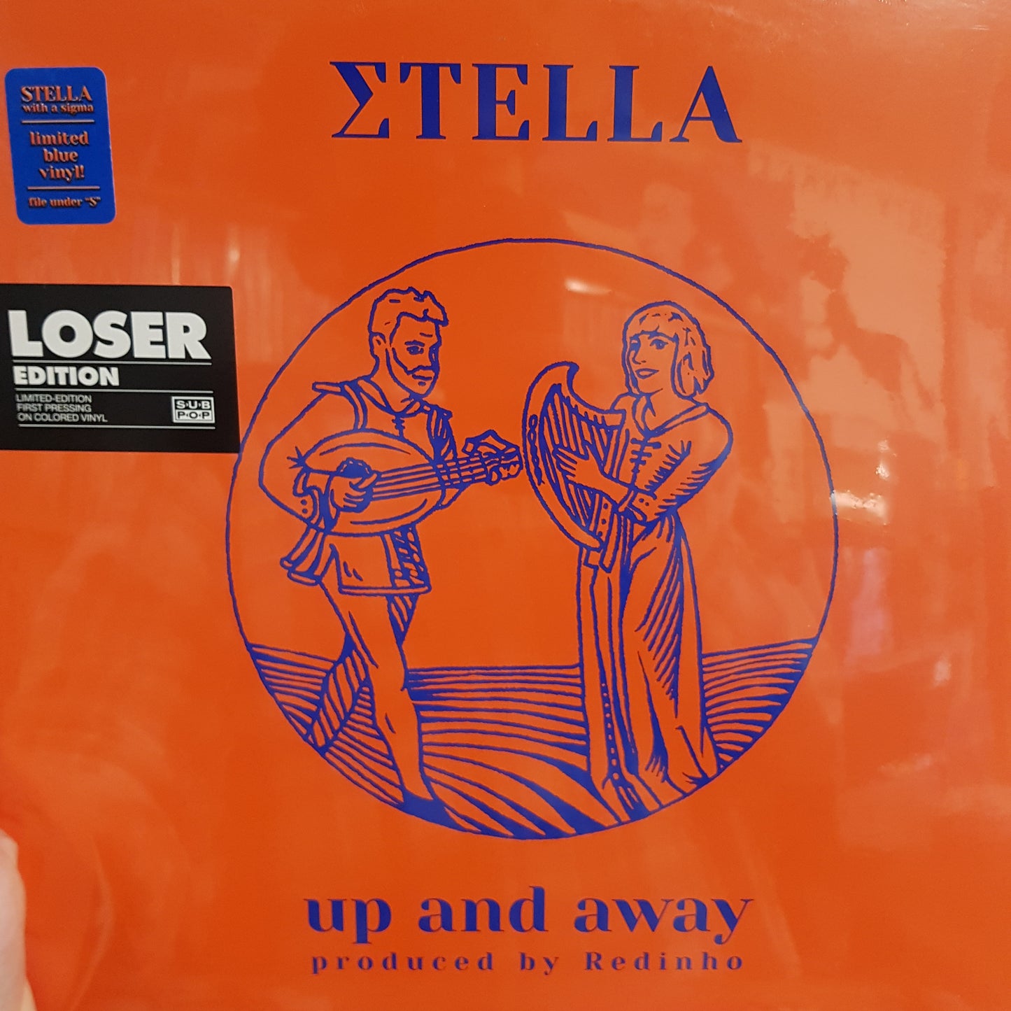 STELLA - UP AND AWAY (LOSER BLUE COLOURED) VINYL