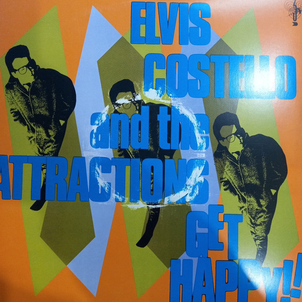 ELVIS COSTELLO AND THE ATTRACTIONS - GET HAPPY (USED VINYL 1980 AUS M-/EX)