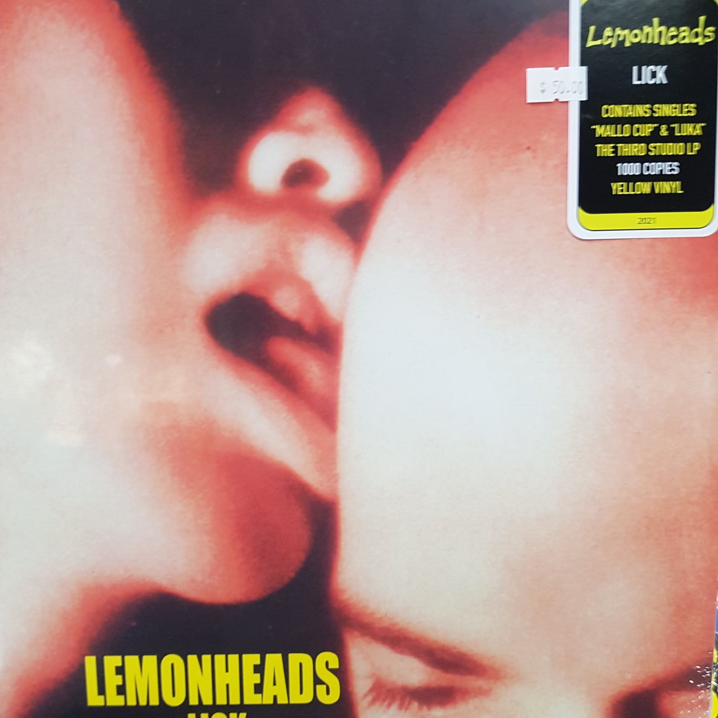 LEMONHEADS - LICK (YELLOW COLOURED) VINYL