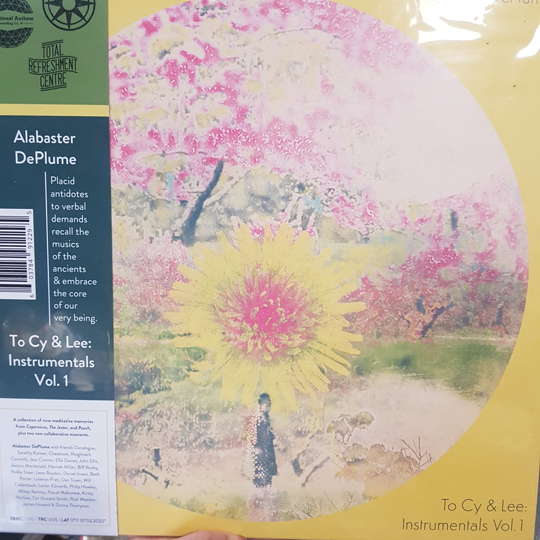 ALABASTER DEPLUME - TO CY AND LEE: INSTRUMENTALS VOL 1 VINYL