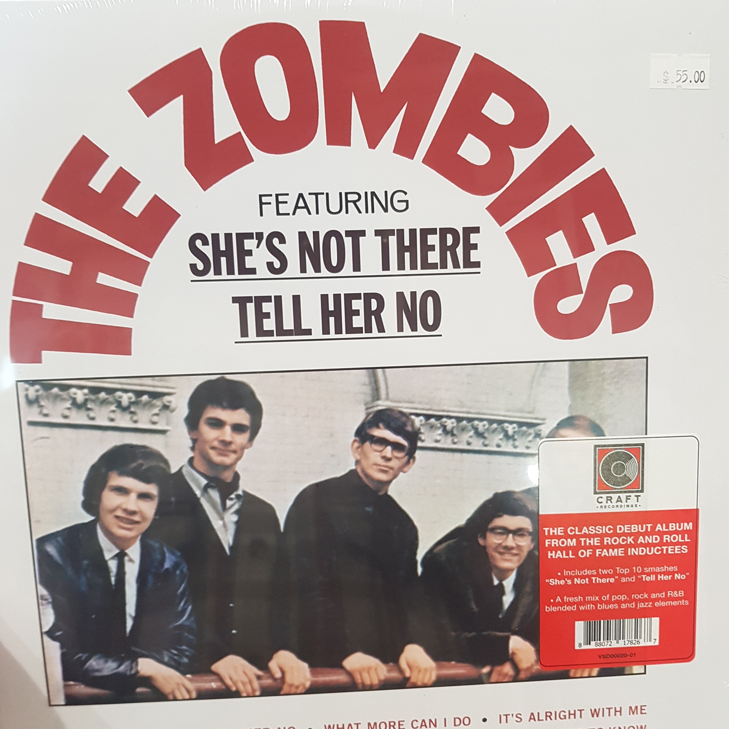 ZOMBIES - SHE'S NOT THERE VINYL – GrevilleRecords