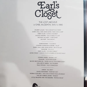 VARIOUS ARTISTS - EARLS CLOSET (2LP) VINYL