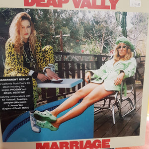 DEAP VALLY  - MARRIAGE (RED COLOURED) VINYL
