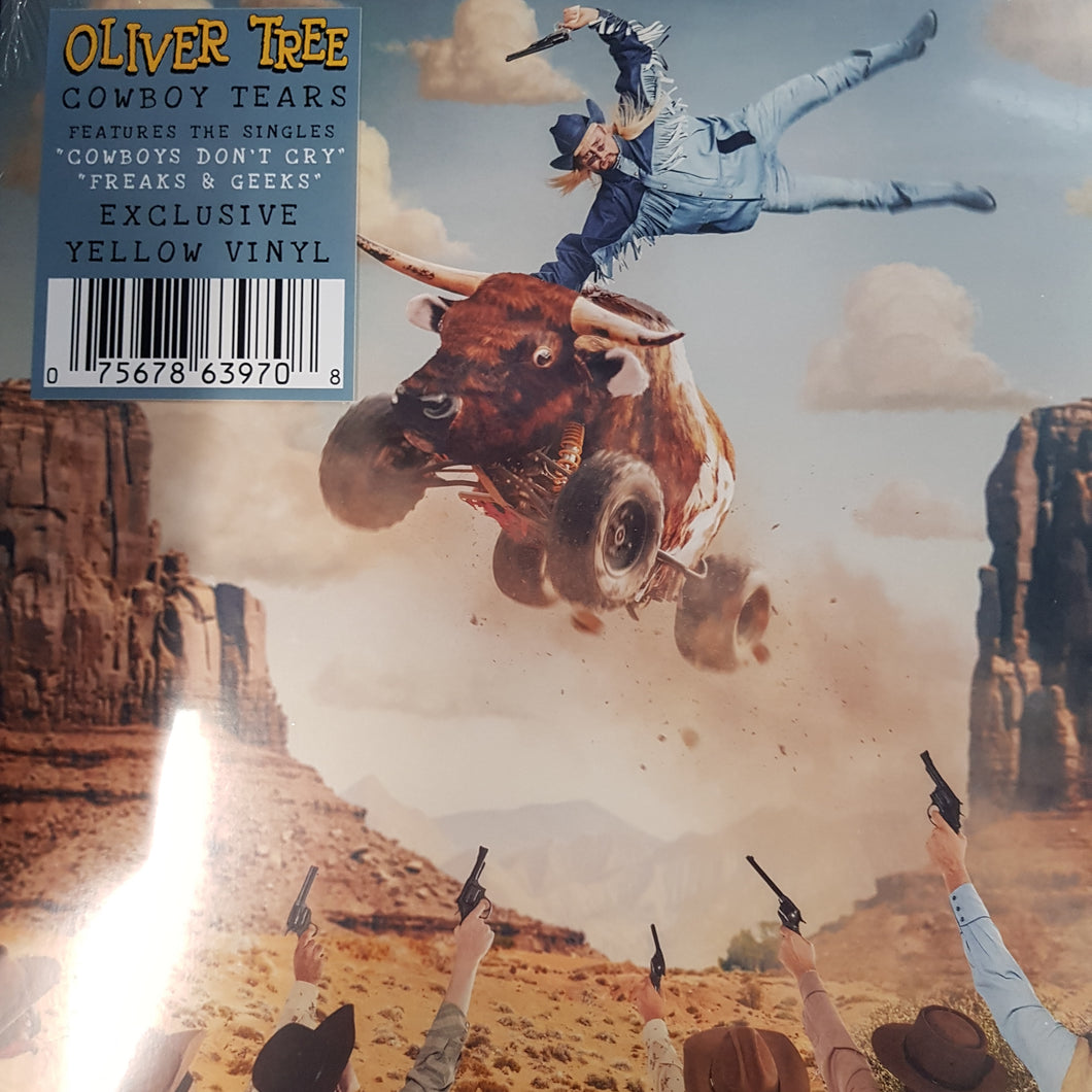 OLIVER TREE - COWBOY TEARS (YELLOW COLOURED) VINYL