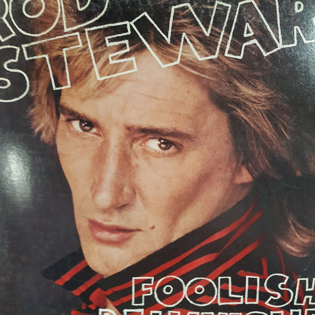 ROD STEWART - FOOLISH BEHAVIOUR (+ LARGE POSTER) (USED VINYL 1980 AUS M-/EX-)
