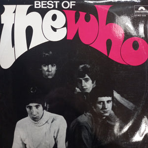 WHO - BEST OF THE WHO (USED VINYL 1970 AUS MONO M- EX+)
