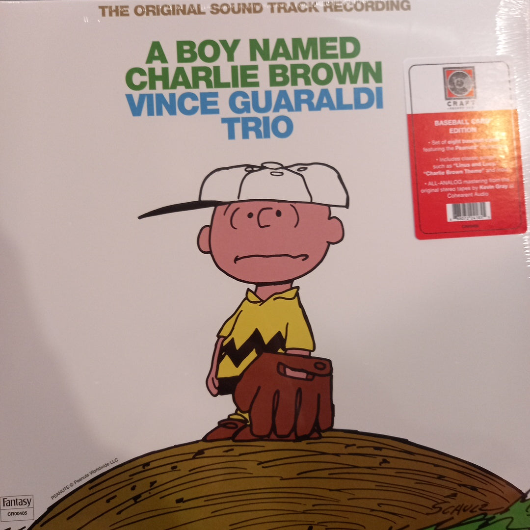 VINCE GUARALDI TRIO - A BOY NAMED CHARLIE BROWN OST VINYL