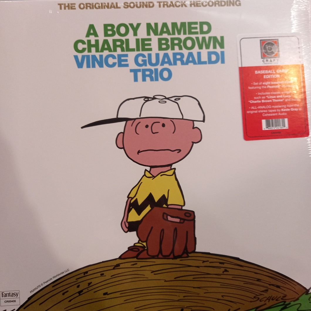 VINCE GUARALDI TRIO - A BOY NAMED CHARLIE BROWN OST VINYL