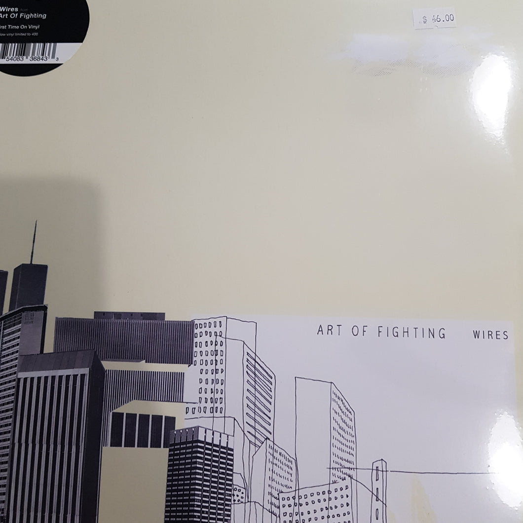ART OF FLYING - WIRES (YELLOW COLOURED) VINYL