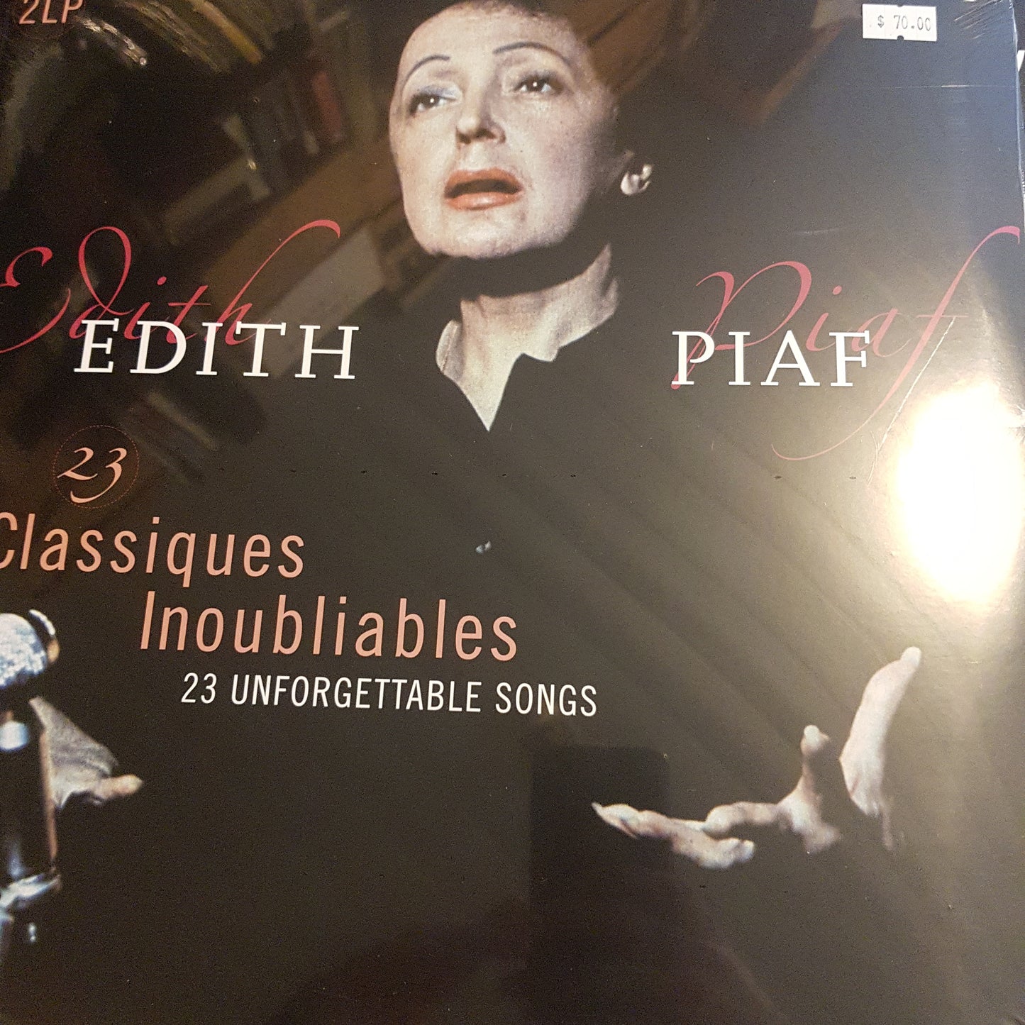 EDITH PIAF - 23 CLASSIQUES INOUBLIABLES (2LP) VINYL