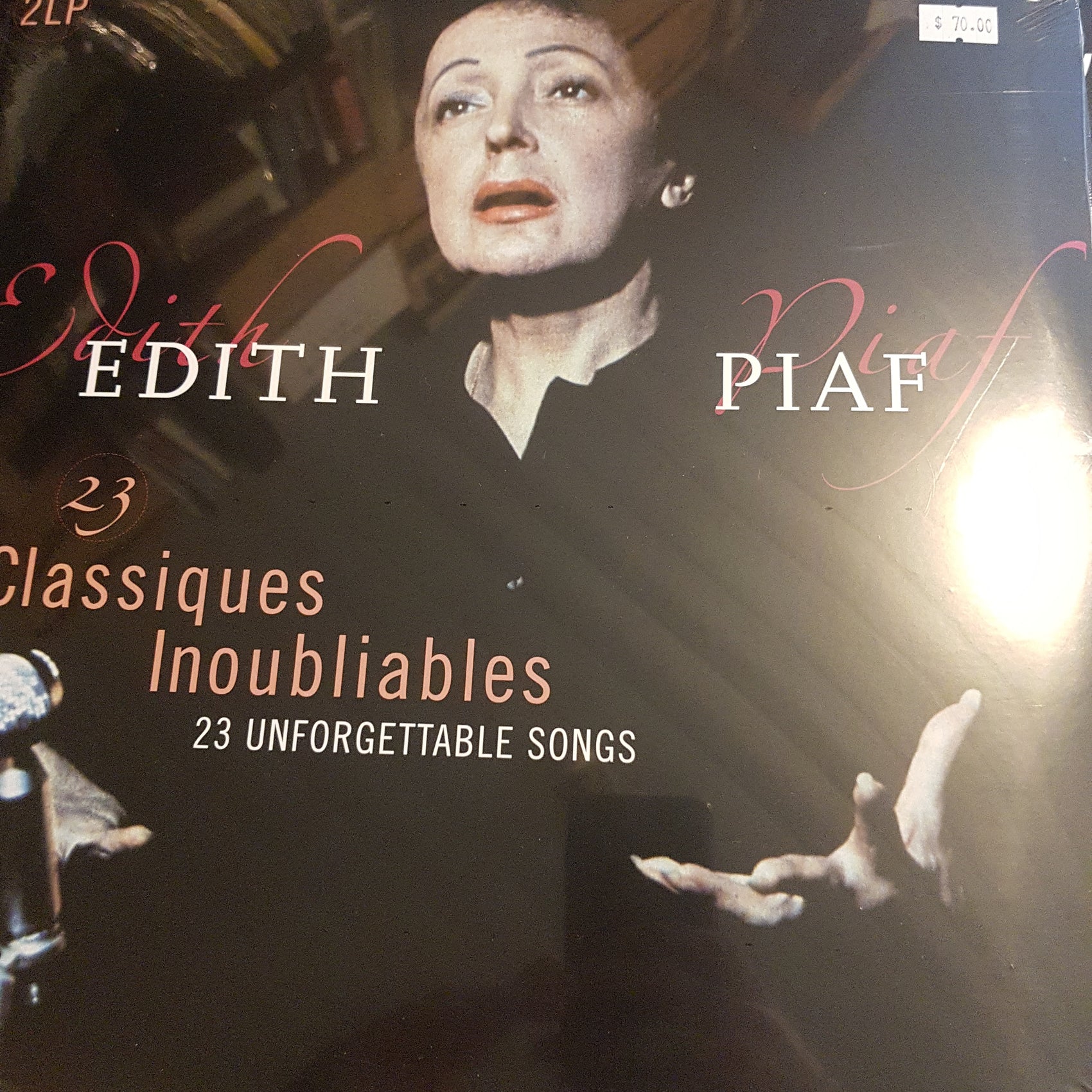 EDITH PIAF - 23 CLASSIQUES INOUBLIABLES (2LP) VINYL