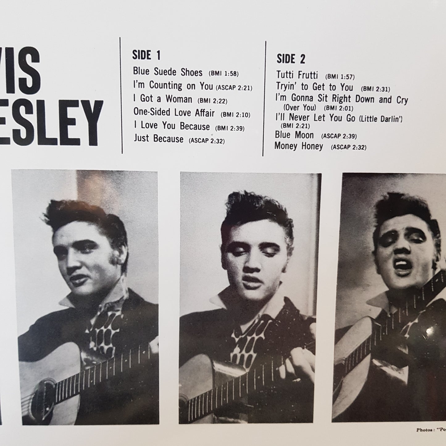 ELVIS PRESLEY - SELF TITLED VINYL