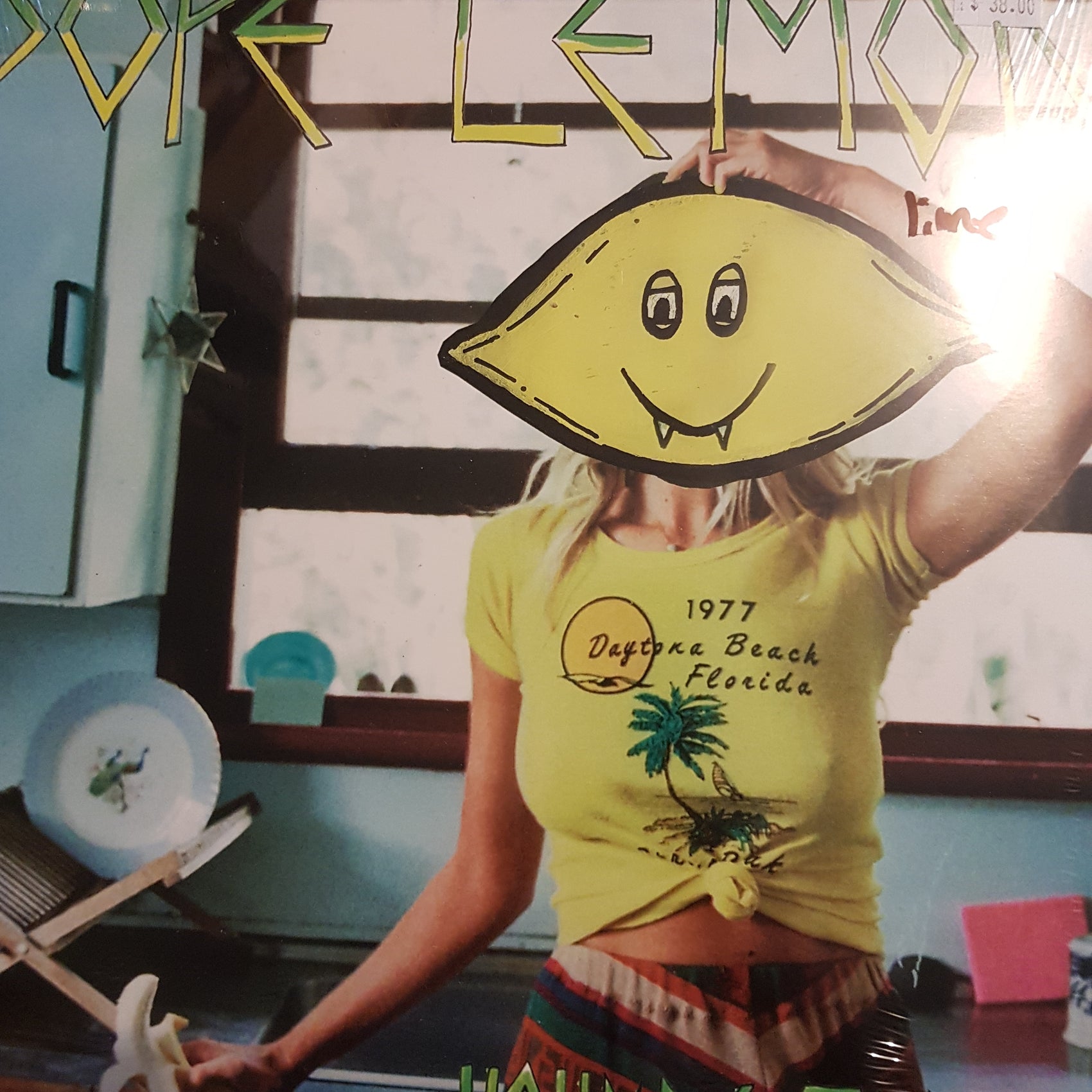 DOPE LEMON - HOUNDS TOOTH (LIME COLOURED) VINYL