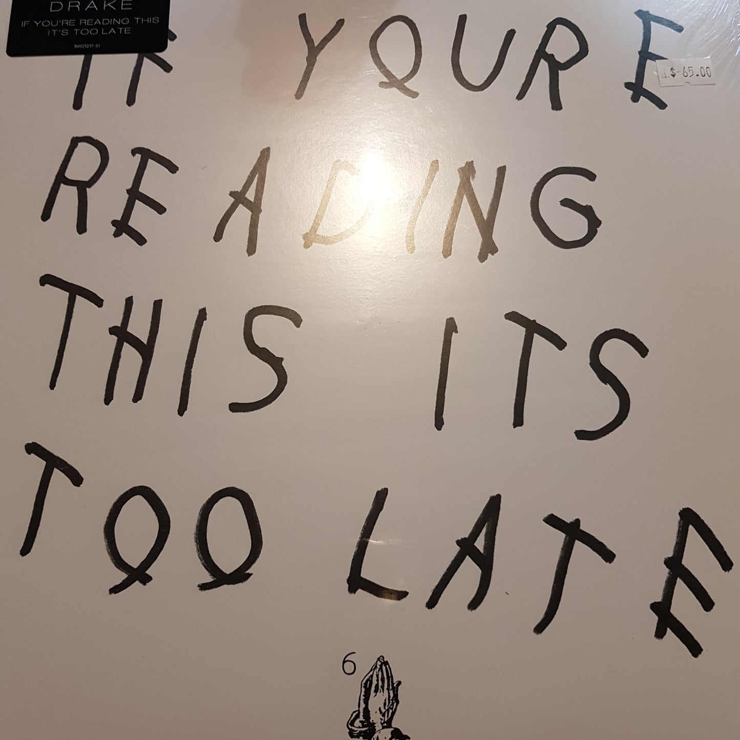 DRAKE - IF YOURE READING THIS ITS TOO LATE (2LP) VINYL