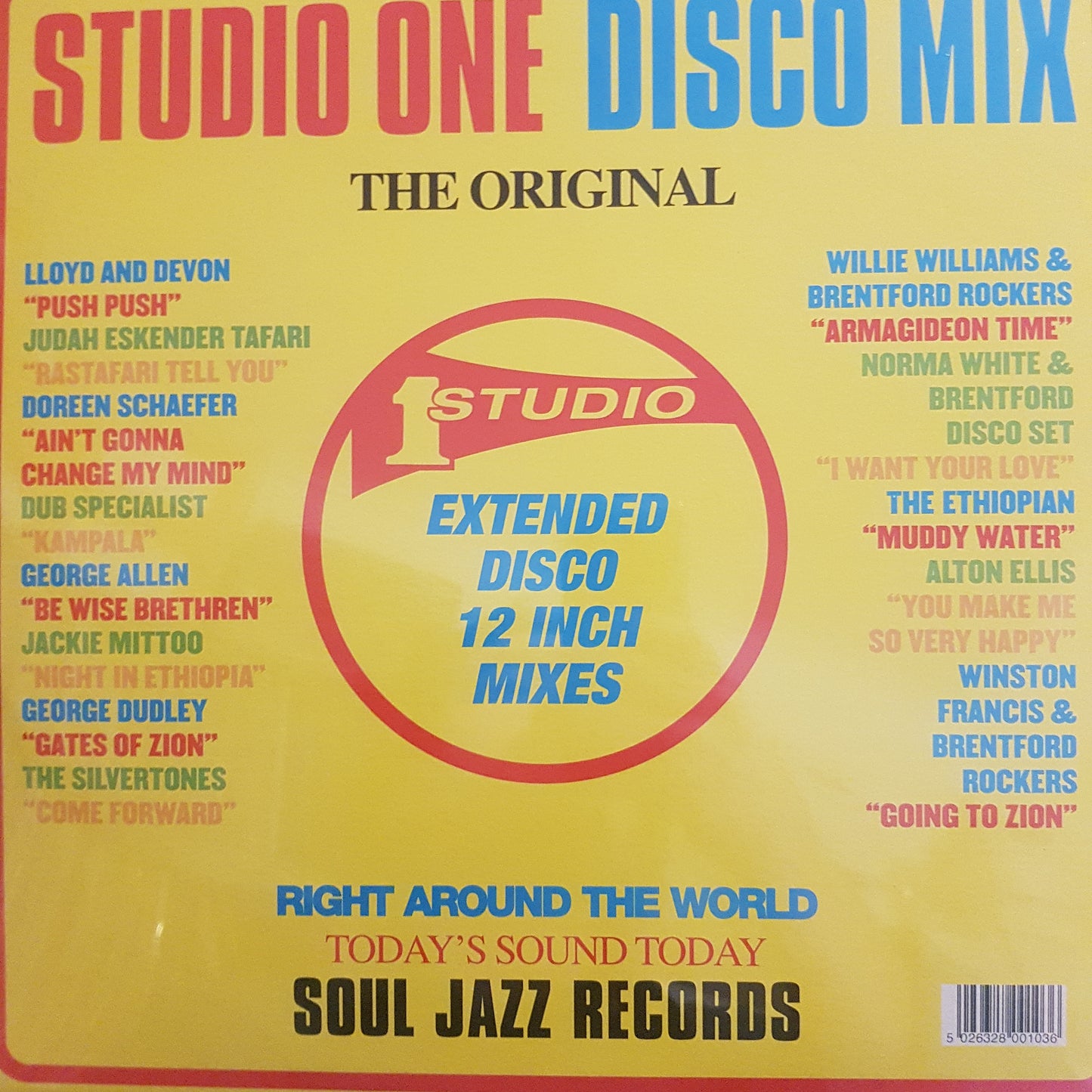 VARIOUS ARTISTS - STUDIO ONE PRESENTS DISCO MIX: THE ORIGINAL (2LP) VINYL