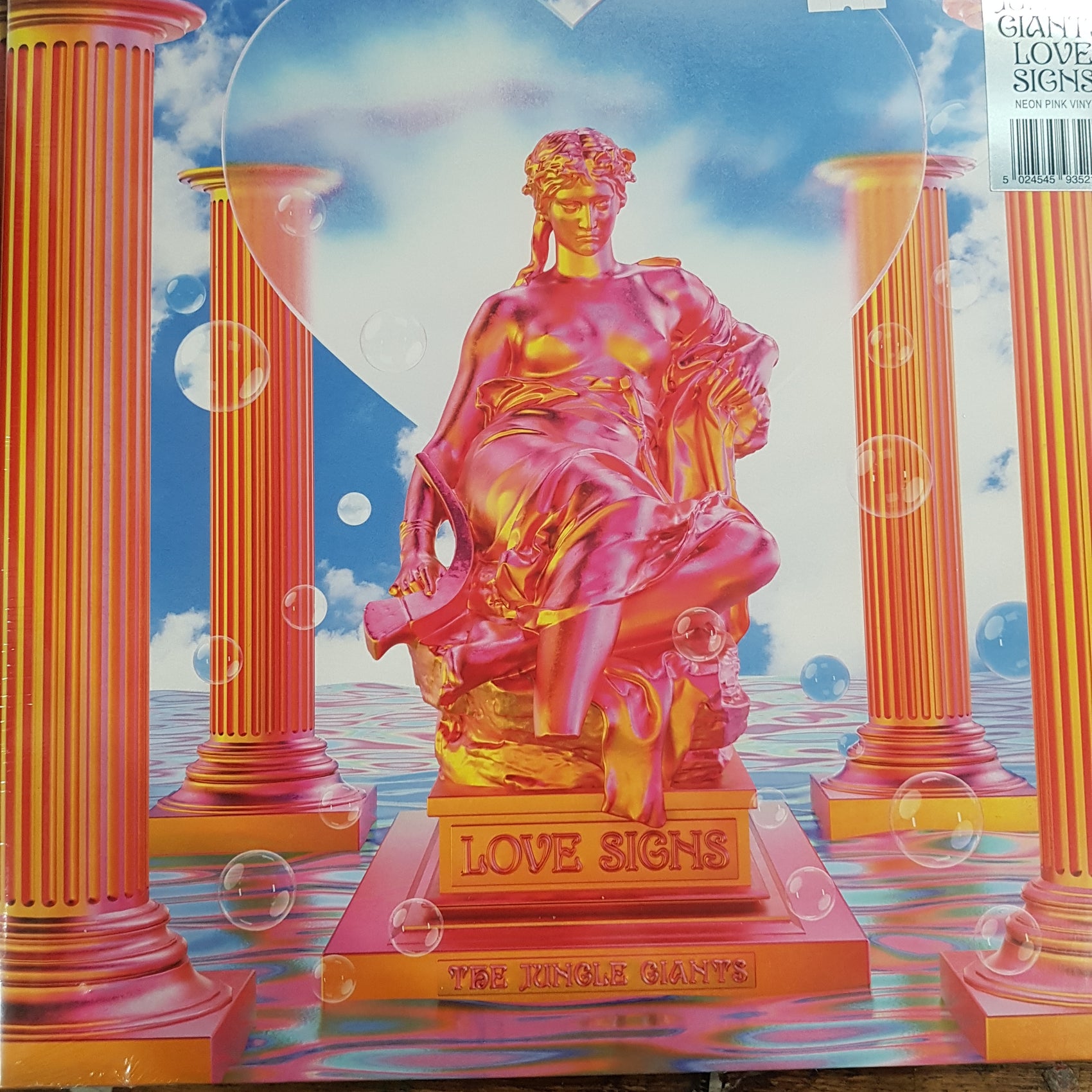 JUNGLE GIANTS - LIVE SIGNS (YELLOW COLOURED) VINYL