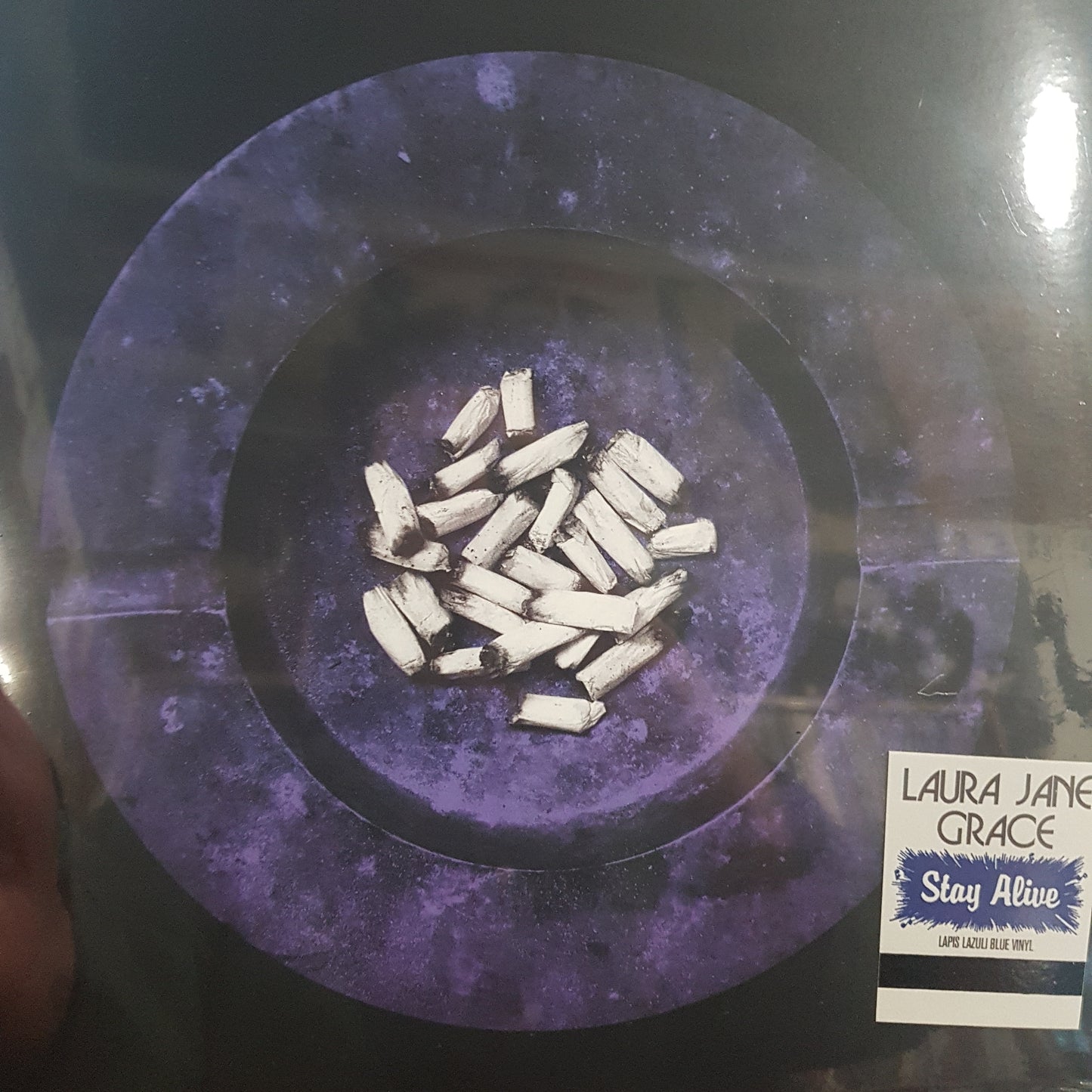 LAURA JANE GRACE - STAYING ALIVE (BLUE COLOURED) VINYL