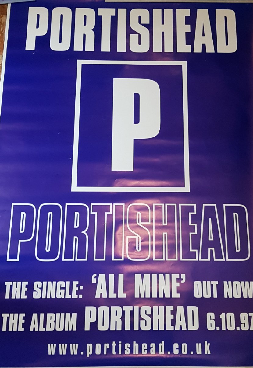 PORTISHEAD - SELF TITLED PROMO (1997 USED) POSTER