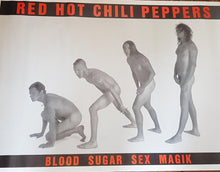 Load image into Gallery viewer, RED HOT CHILI PEPPERS - BLOOD SUGAR SEX MAGIK (1991 USED) POSTER
