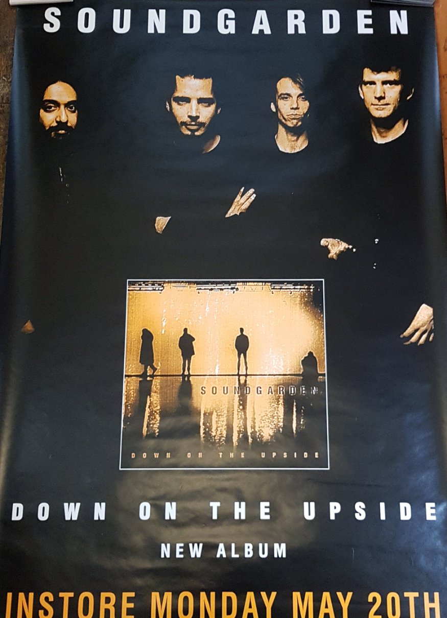 SOUNDGARDEN - DOWN ON THE UPSIDE (1996 USED) POSTER