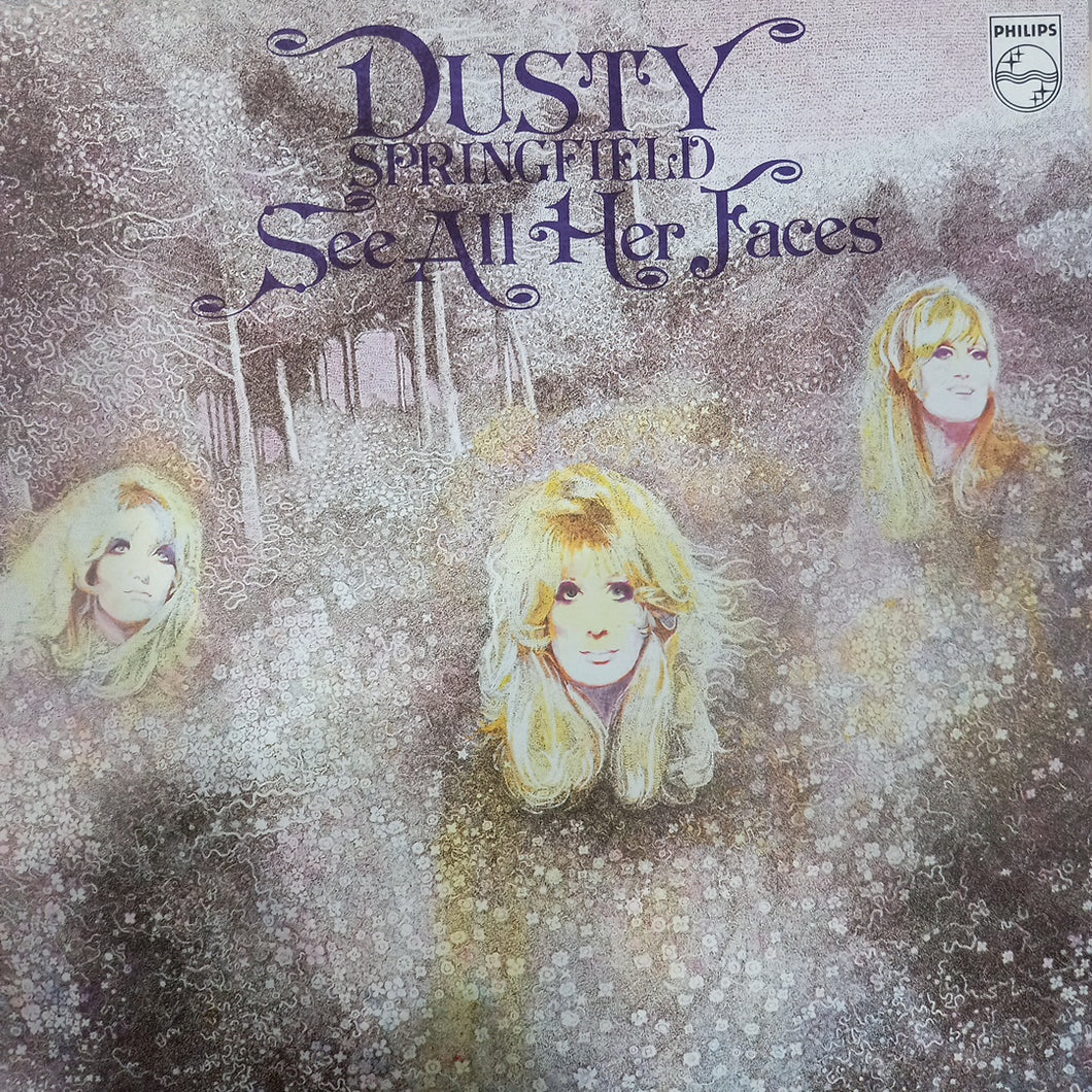 DUSTY SPRINGFIELD - SEE ALL HER FACES (USED VINYL 1972 U.K. FIRST PRESSING M- EX+)