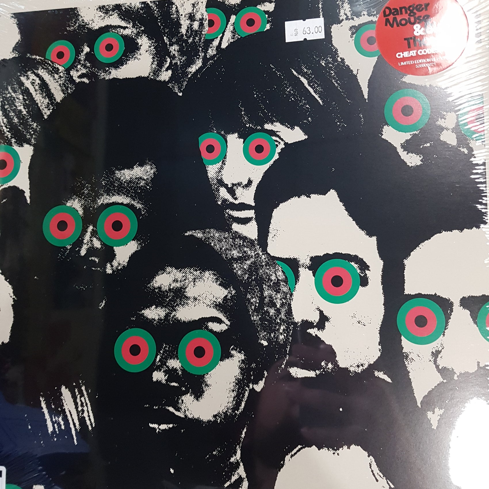 DANGER MOUSE AND BLACK THOUGHT - CHEAT CODES (RED COLOURED) VINYL