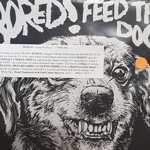 BORED! - FEED THE DOG (COLOURED) 7" VINYL