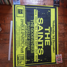 Load image into Gallery viewer, SAINTS - ALL FOOLS DAY UK TOUR 1986 (USED) POSTER
