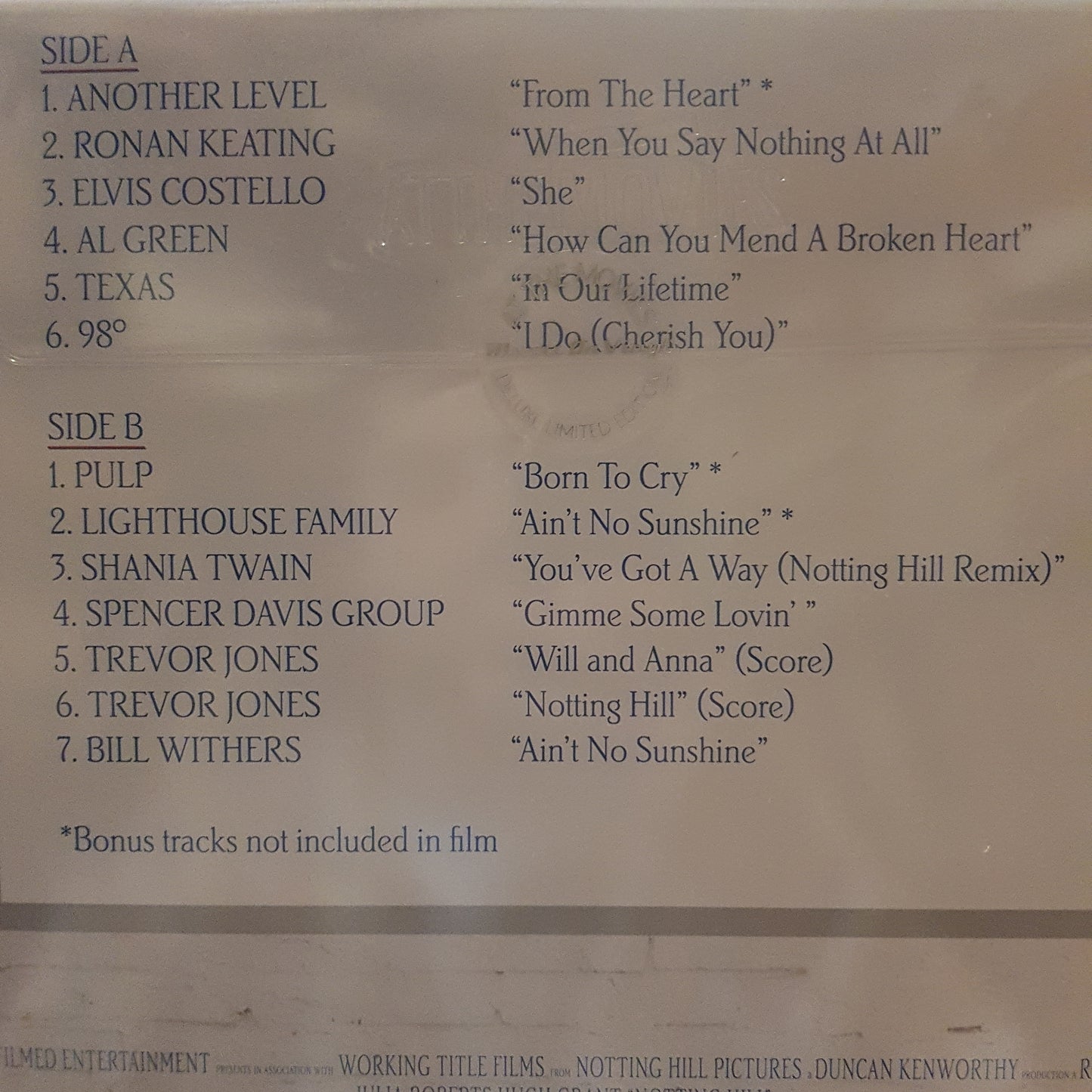 VARIOUS ARTISTS - NOTTING HILL VINYL