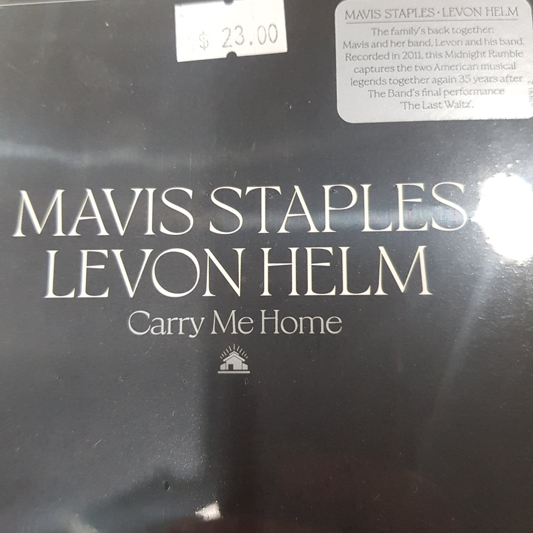 MAVIS STAPLES AND LEVON HELM - CARRY ME HOME CD