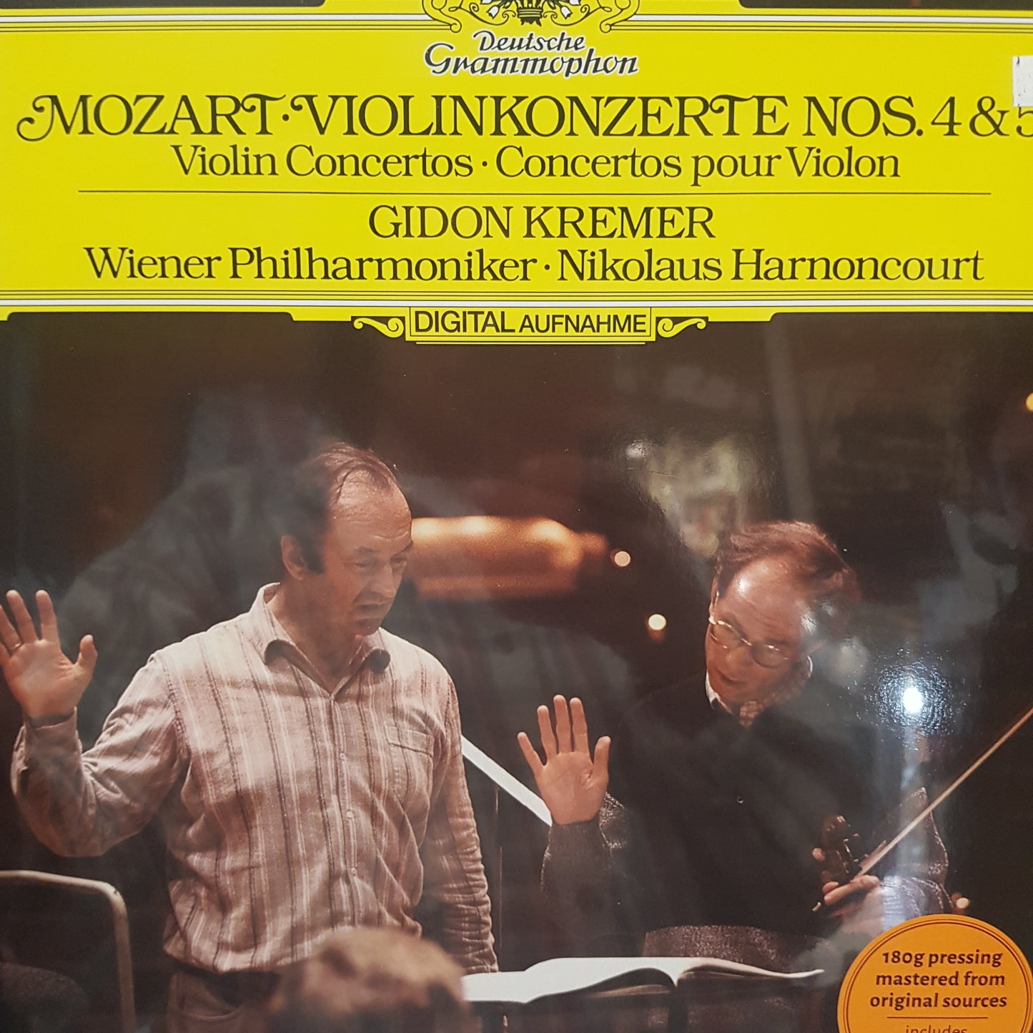 MOZART - VIOLINKONZERTE NO. 4 AND 5 VINYL
