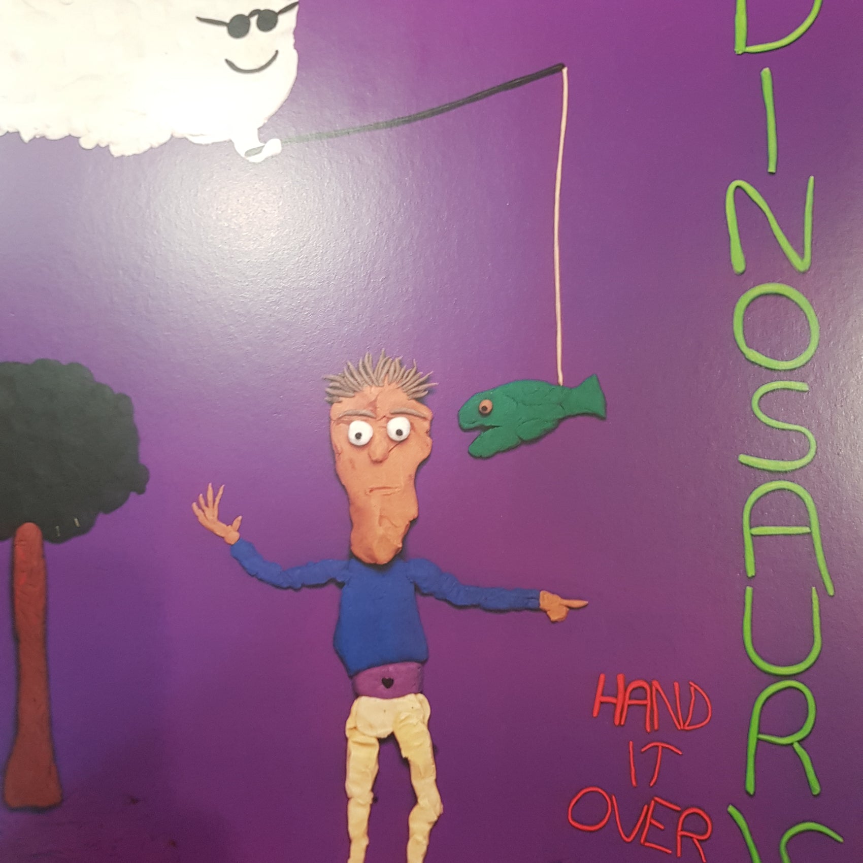 DINOSAUR JR - HAND IT OVER (PURPLE COLOURED) (2LP) (USED VINYL 2019 EURO/UK M-/M-)