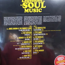 Load image into Gallery viewer, VARIOUS ARTISTS - LEGENDES DE LA SOUL MUSIC VINYL
