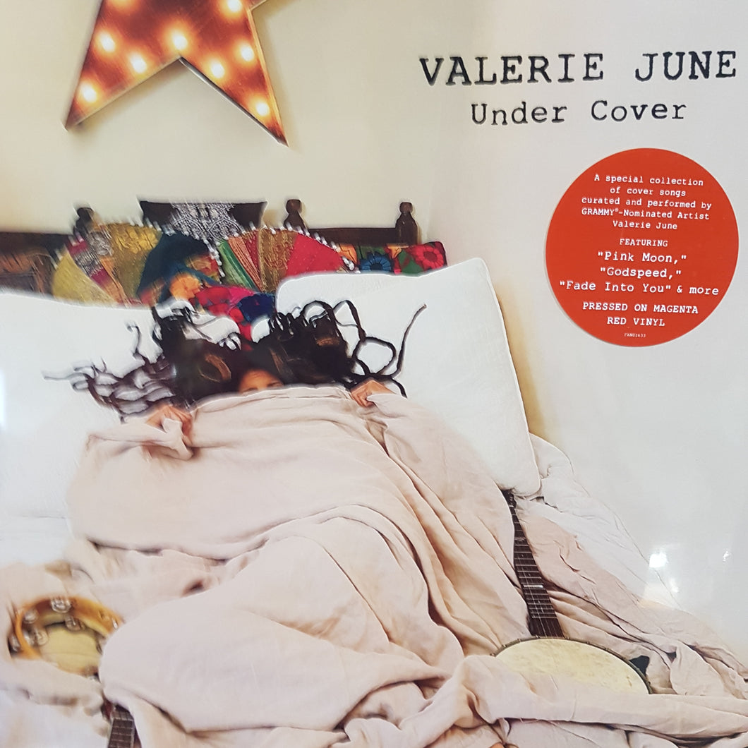 VALERIE JUNE - UNDER COVER  (RED COLOURED) VINYL